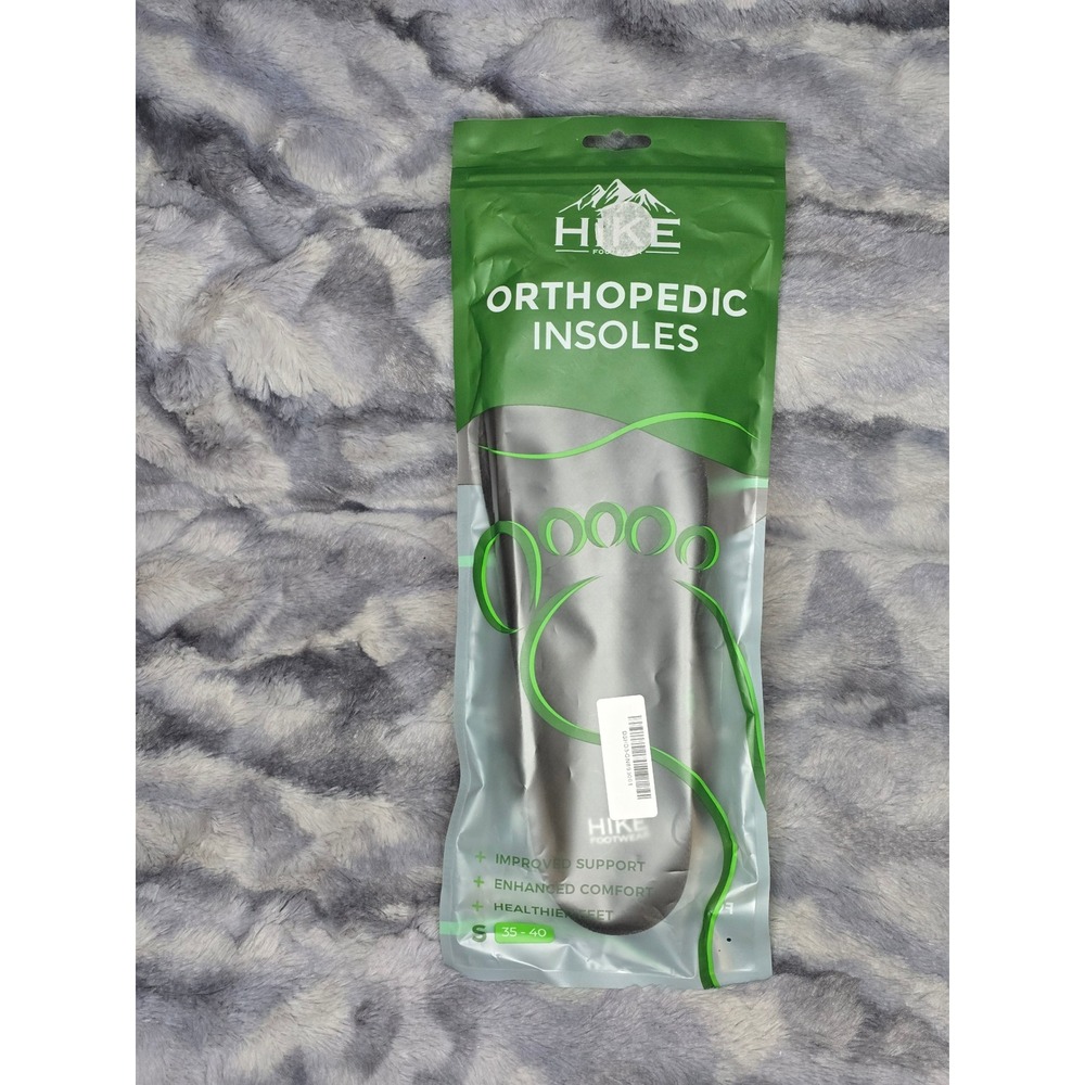 New HIKE FOOTWEAR Orthopedic Insoles‎ Shoe Inserts Arch Support Size S 35-40